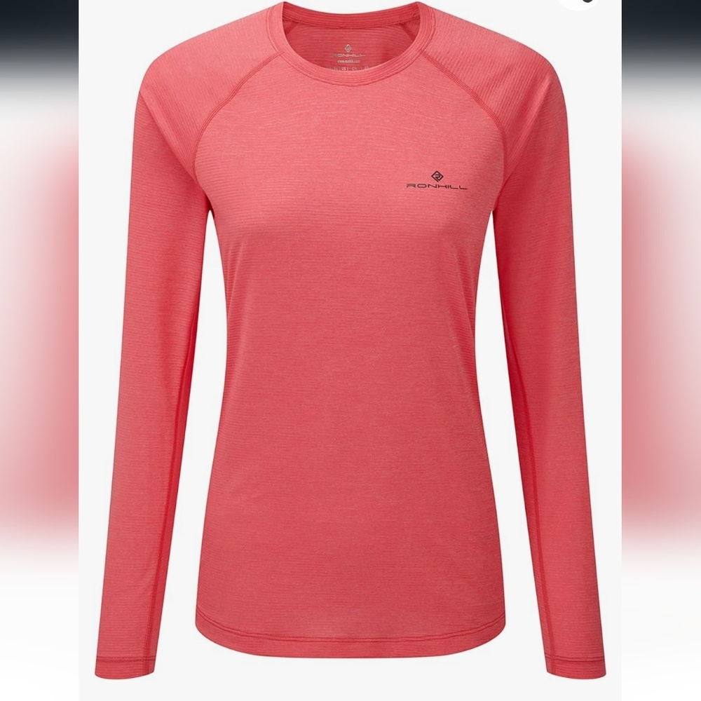 Nwt Ronhill Women's Momentum Long-Sleeve Tee Hot Pink size XL